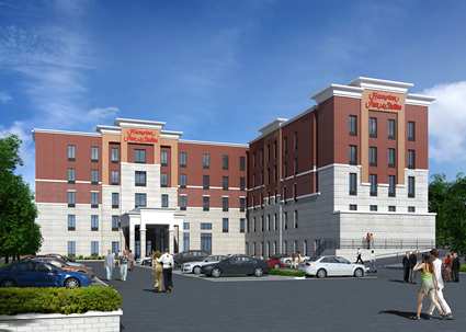 Hampton Inn & Suites hotel exterior