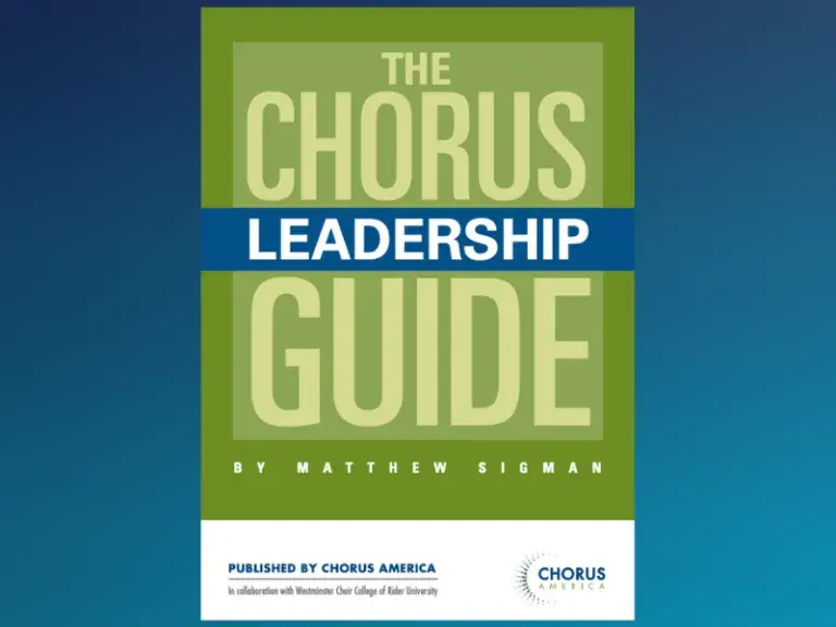 Chorus Leadership Guide cover